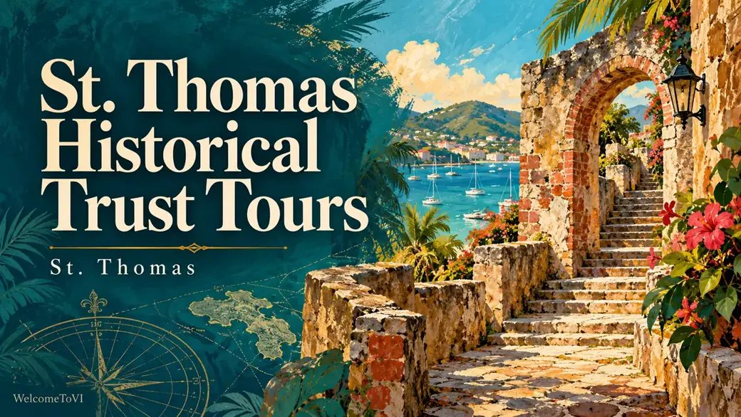 WelcomeToVI cover artwork for St. Thomas Historical Trust Tours