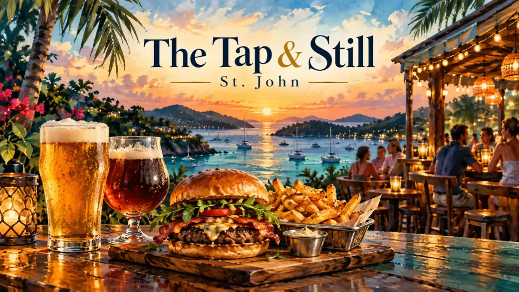 Representative artwork for The Tap & Still — St. John