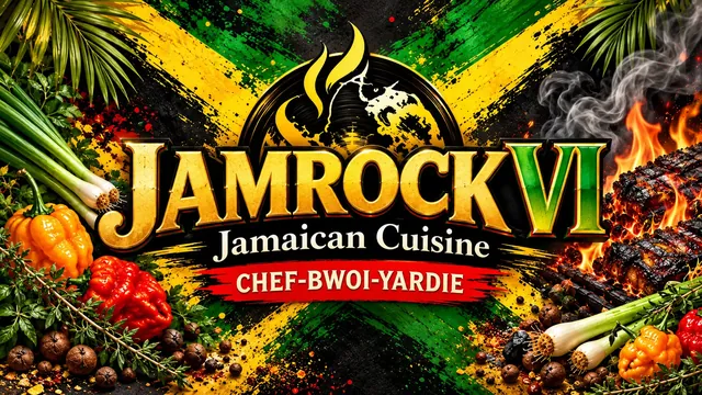 Cuisine-inspired cover for Jamrock VI