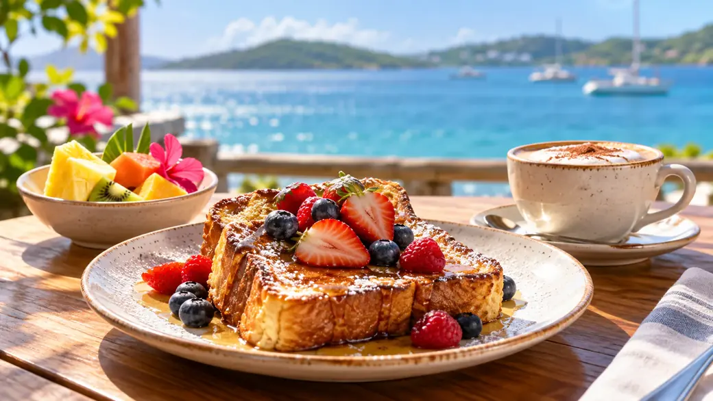 Premium WelcomeToVI cover for Polly's At the Pier Cafe