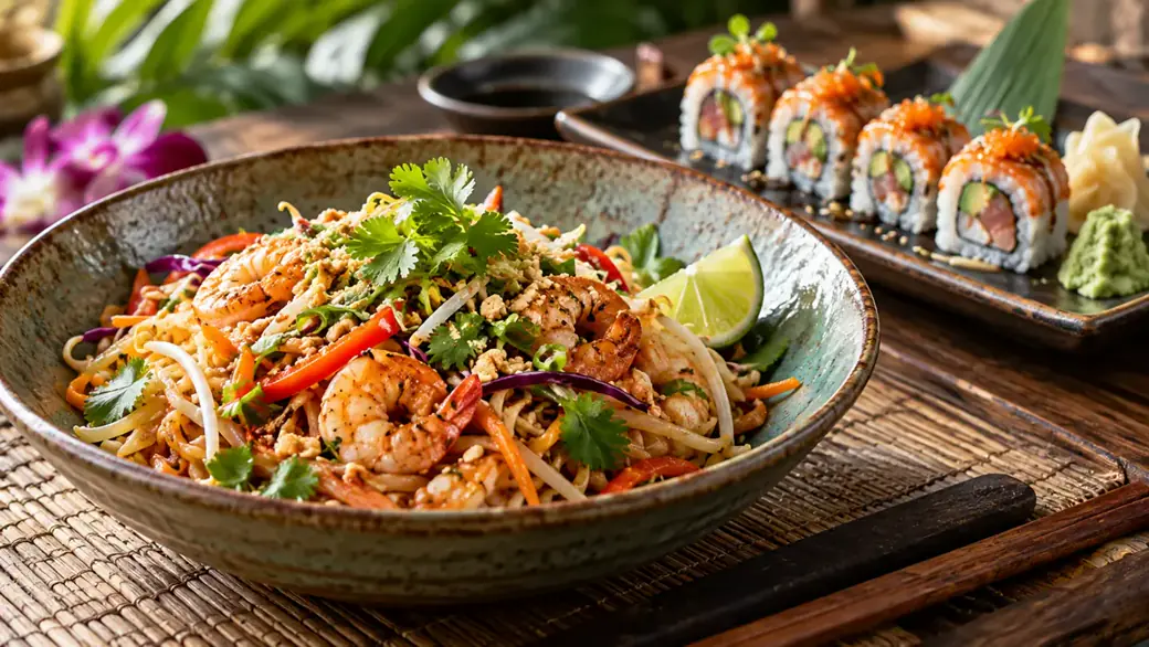 Premium WelcomeToVI cover for Saki House Thai and Sushi
