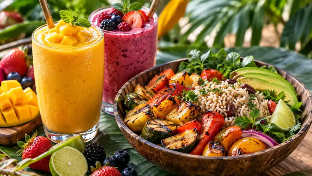 Premium WelcomeToVI cover for VIP Smoothies and Cuisine