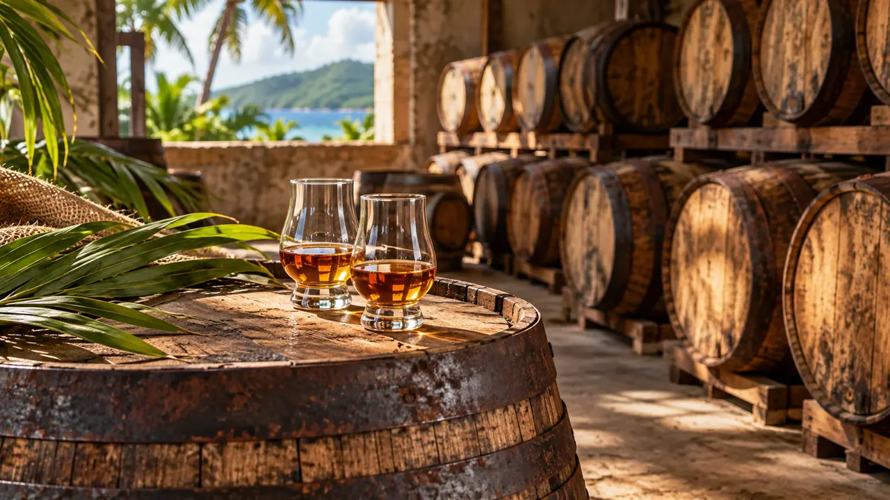 WelcomeToVI cover artwork for Cruzan Rum Distillery
