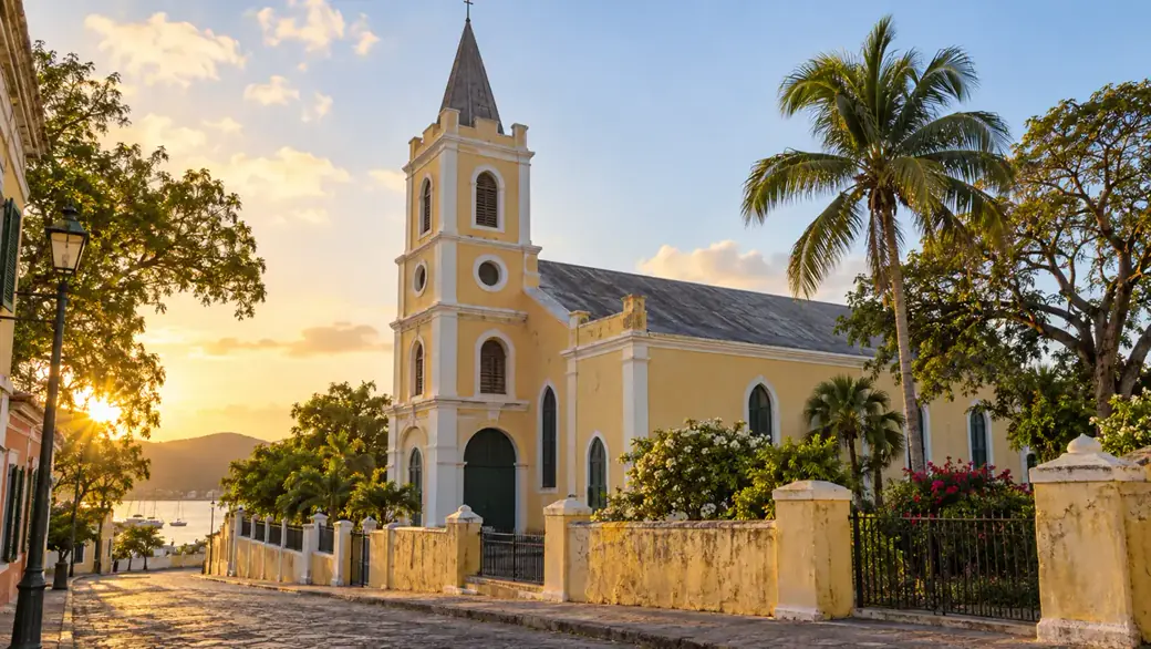 Steeple Building attraction cover