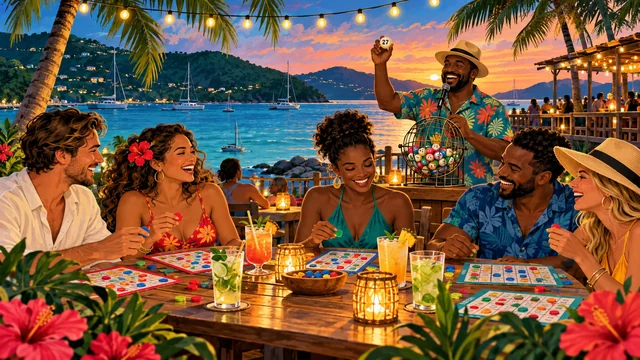 Thematic illustration for Bingo at The Shack on St. Thomas; not a photograph of this event