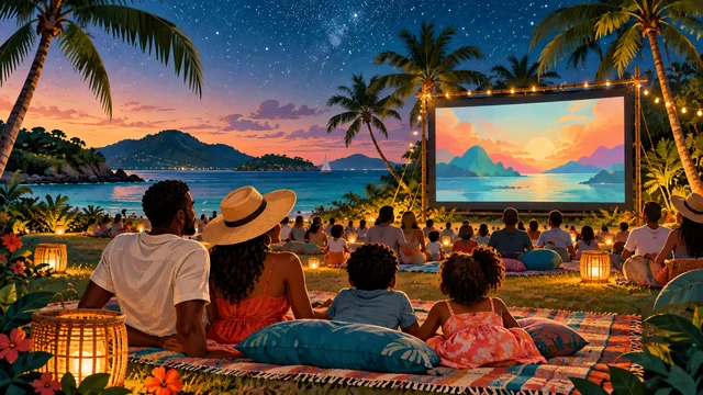 Thematic illustration for Family Movie Night on St. Thomas; not a photograph of this event