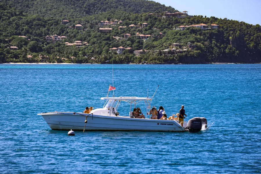Full Day Aboard MV Poseidon | USVI Beach & Snorkel — photo supplied by Seas the Day Charters