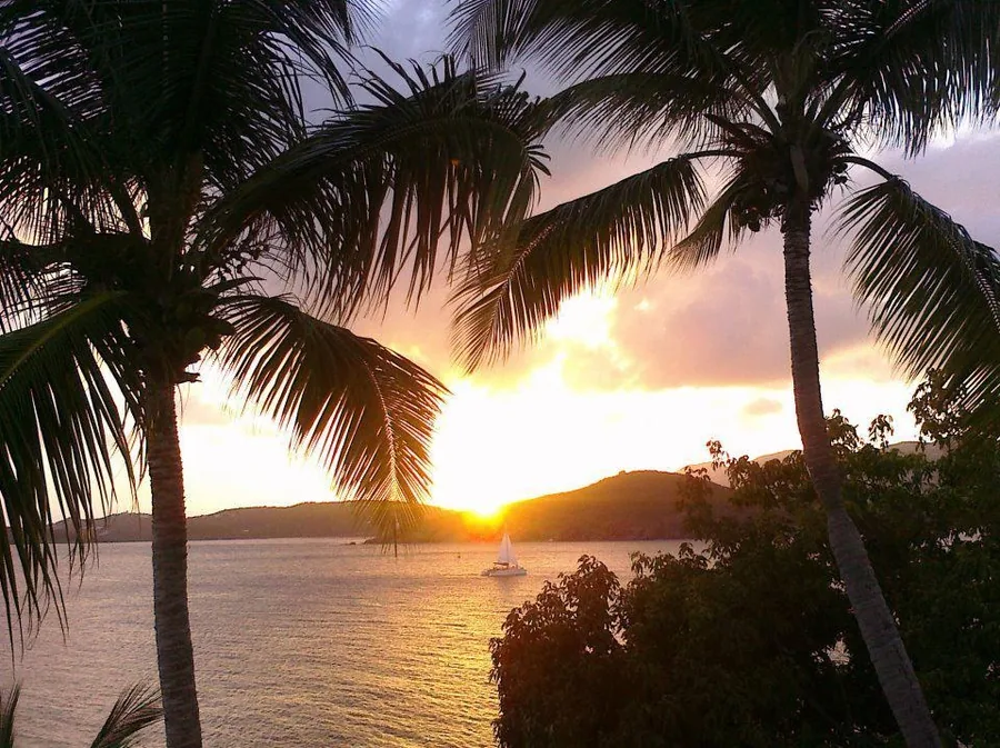 Sunset & Harbor Lights Dinner Sail from the Marriott's Frenchman's Cove — photo supplied by The VI Cat
