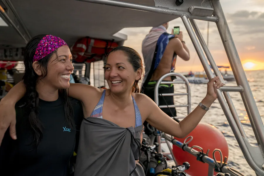 Private Sunset Night Snorkeling Charter — photo supplied by Aqua Marine Dive Center