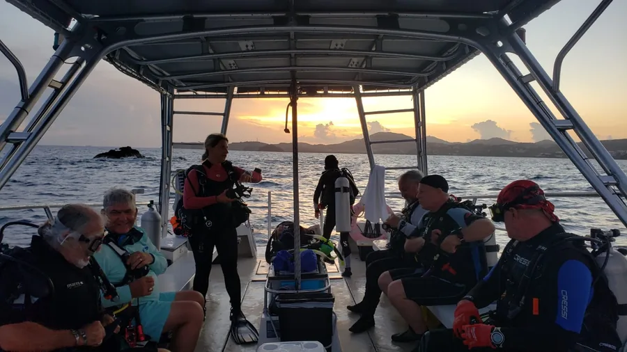 Private Sunset/Night Diving Charter — photo supplied by Aqua Marine Dive Center