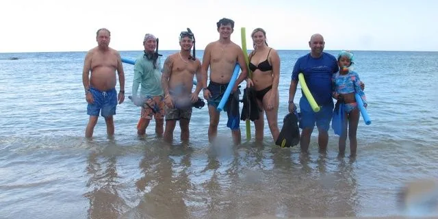 Guided Snorkel at Limetree Beach — photo supplied by Aqua Marine Dive Center