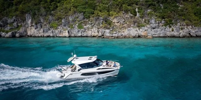 USVI Full-Day Luxury Private Charter on 36' Aquila — photo supplied by Bonus Time Charters