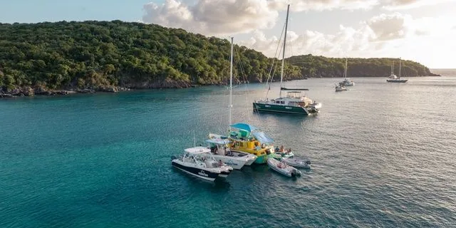 "Golden Hours" Afternoon & Sunset Private Charter on 29' World Cat — photo supplied by Bonus Time Charters