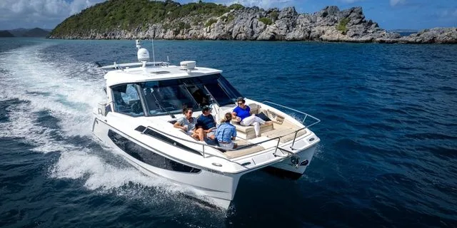 BVI Luxury Full-Day Private Charter on 36' Aquila — photo supplied by Bonus Time Charters