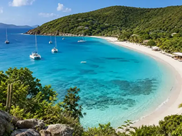 Jost Van Dyke coastline