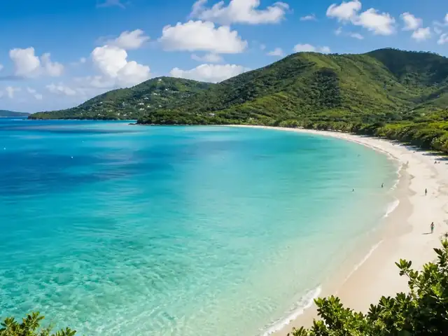 St. Thomas coastline