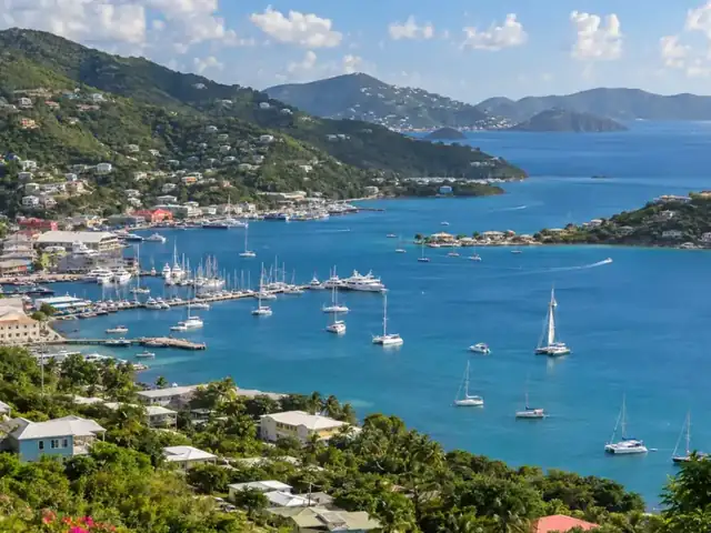 Tortola coastline